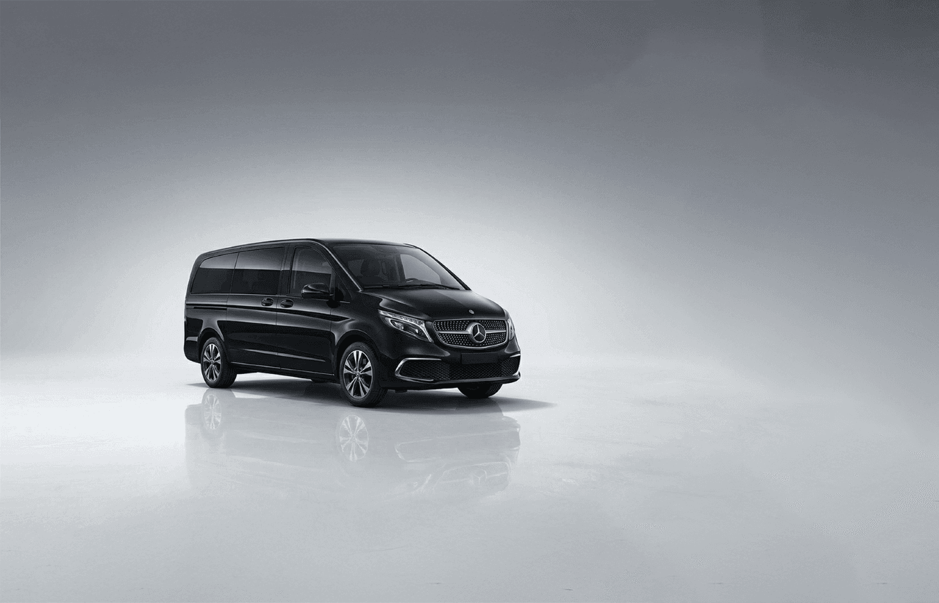 Mercedes-Benz V-Class prepared for a Starway transfer