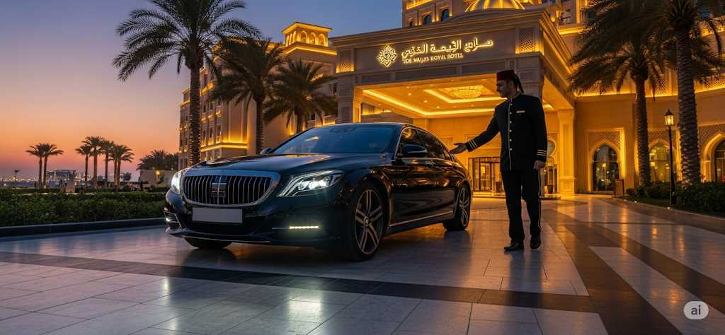 Luxury hotel transport with Starway Limousine chauffeur service in Dubai and Abu Dhabi